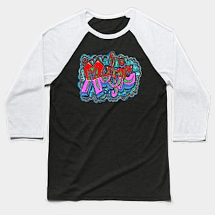 Music Graffiti Urban Tag 2  by LowEndGraphics Baseball T-Shirt